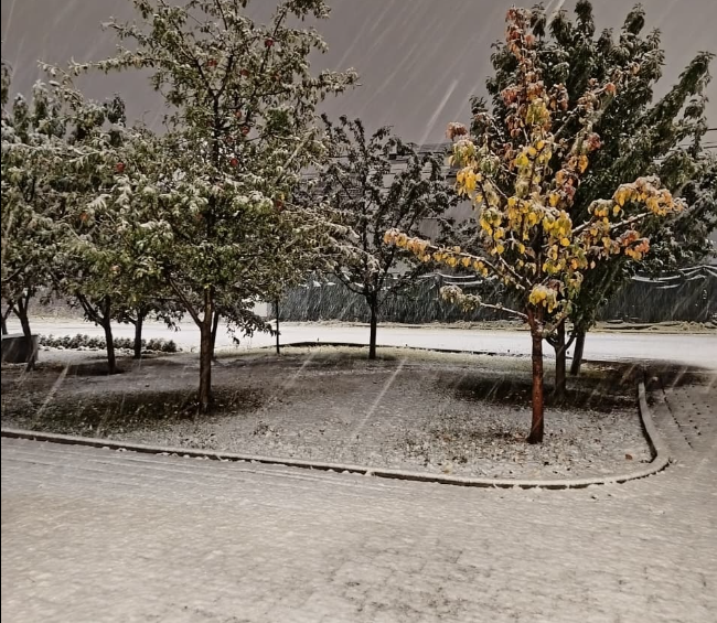 Bora e parë zbardh Prishtinën